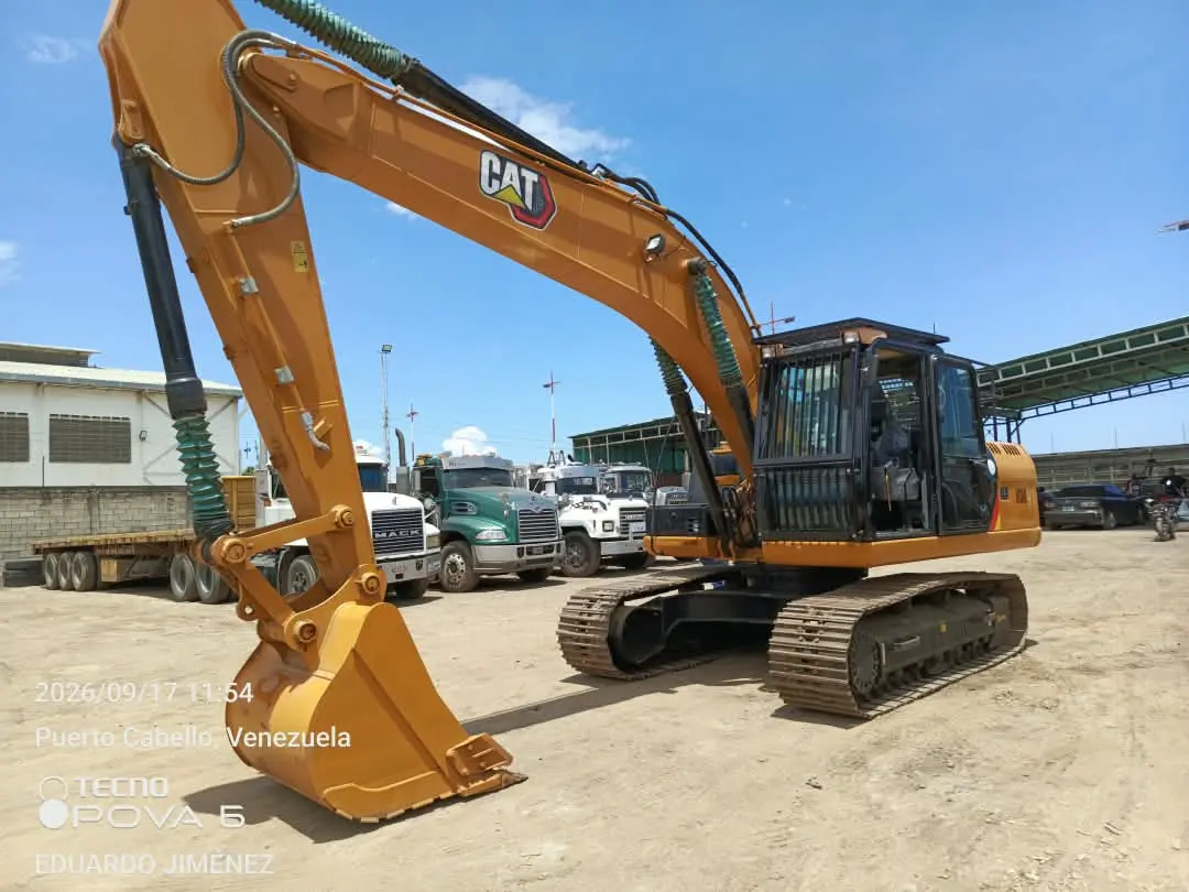 Excavadora cat 320d año 2017