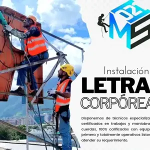 Instalación de Vallas Publicitarias y Letras Corpóreas