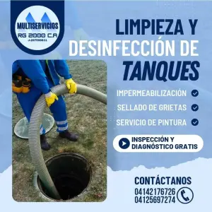 Limpieza y Desinfección de Tanques