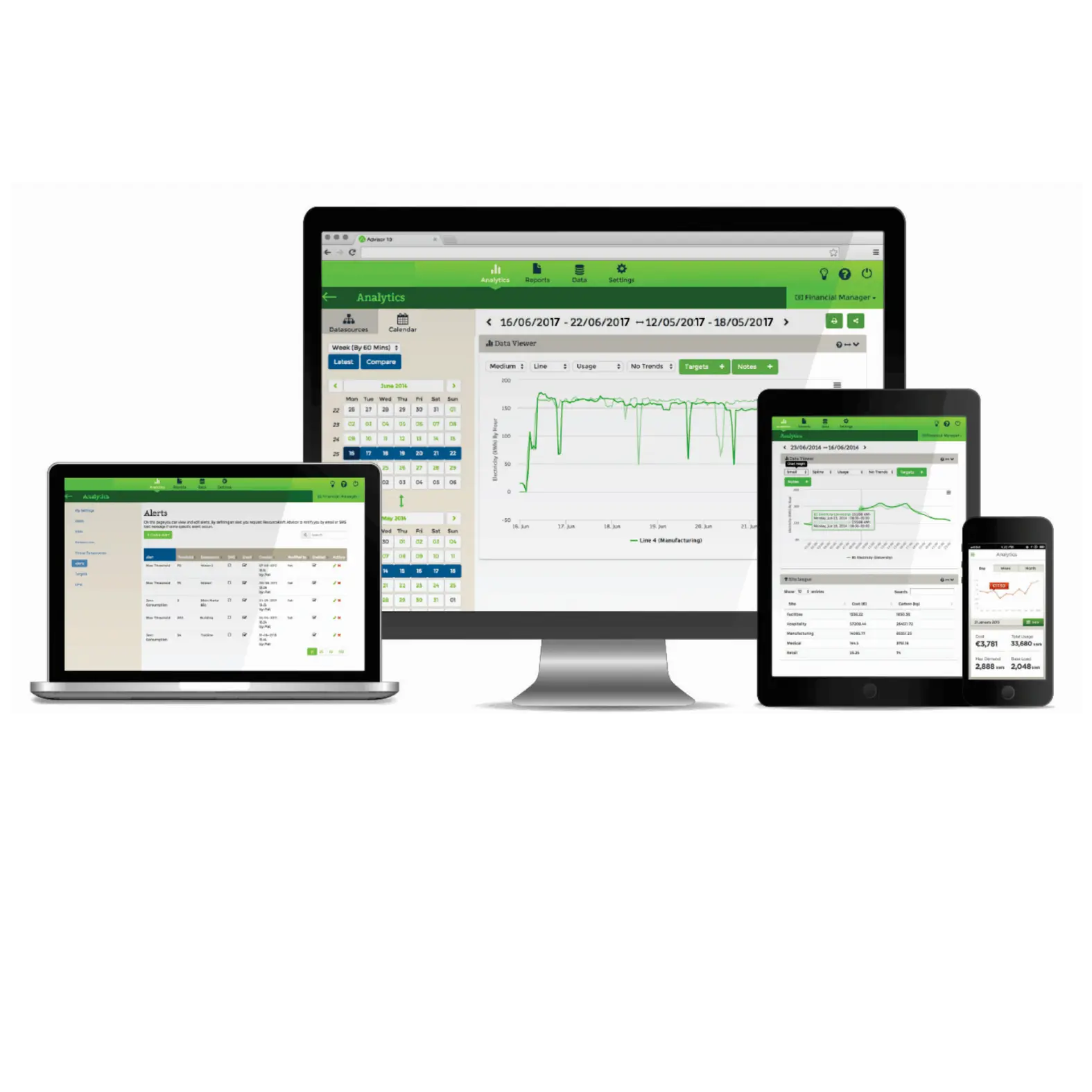 Sistema s monitoreo de energía