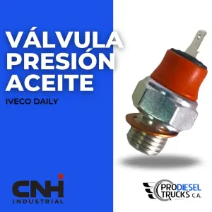 Válvula presión aceite IVECO DAILY