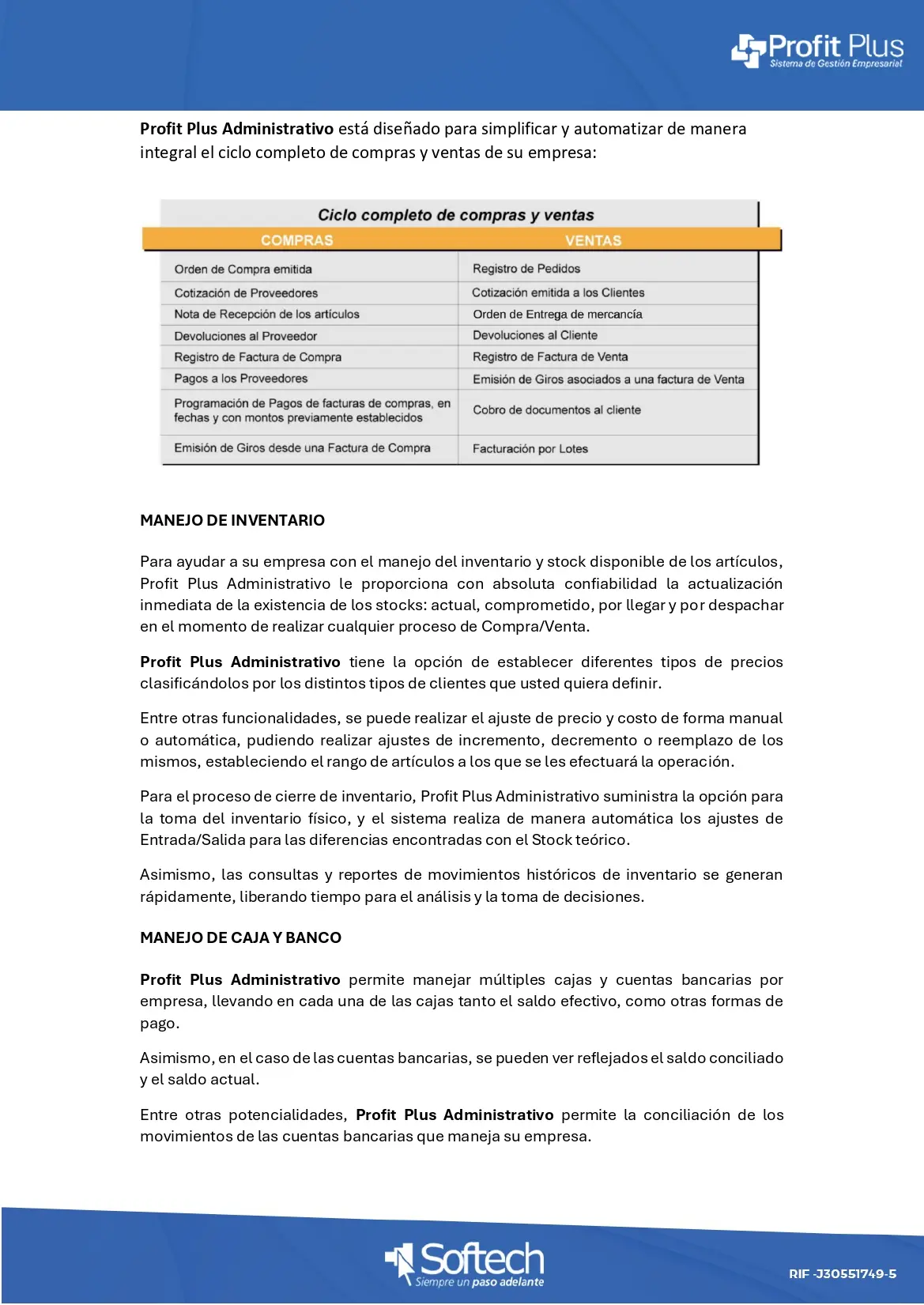 Profit Plus Administrativo 9.2 Profesional