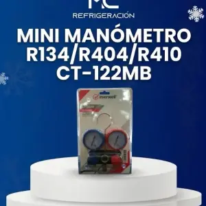 Mini manómetro R134/R404/R410 CT-122MB