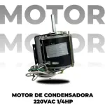 Motor de Condensadora 220VAC 1/4HP