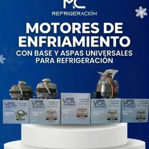 Motores de Enfriamiento con bases y aspas universales