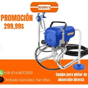 Equipo para pintar de absorción directa