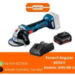 Esmeril Angular Inalámbrico BOSCH de 4 1/2”