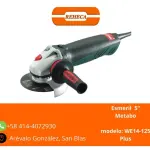 Esmeril Metabo de 5”