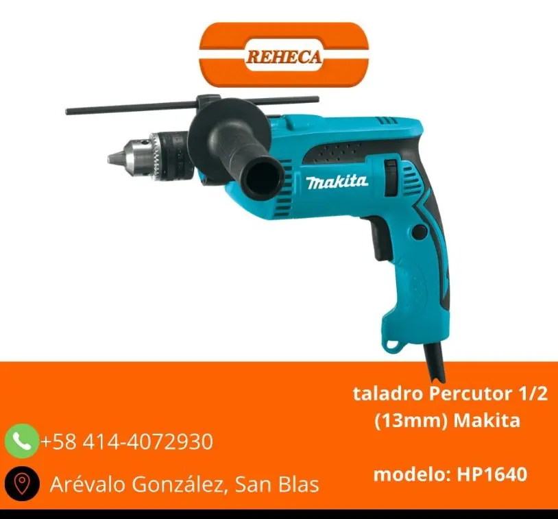 Taladro Percutor Makita 1/2” 13mm