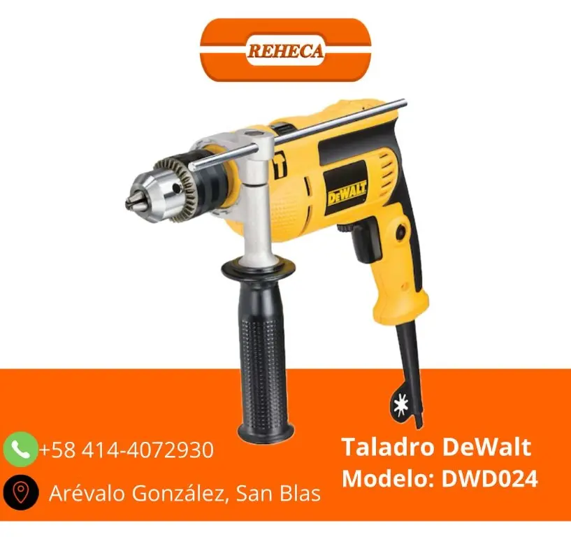 Taladro percutor DeWalt 1/2”13mm /Clampshell