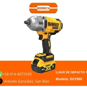 llave de impacto DeWalt 1/2” (13mm) inalámbrico