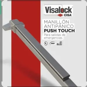 Manillón Antipánico Push Touch - Pasa salidas de emergencia