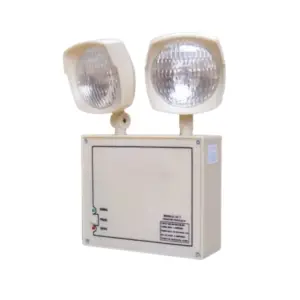 Lámpara 2 faros plástica