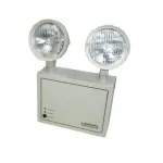 Lámpara dos faros metálica