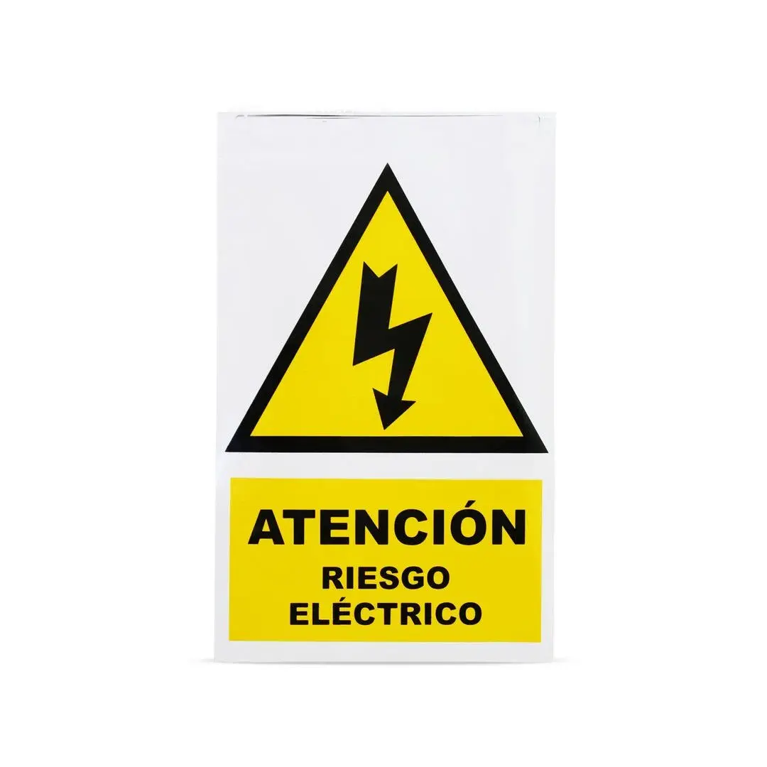 Señalización de riesgo eléctrico