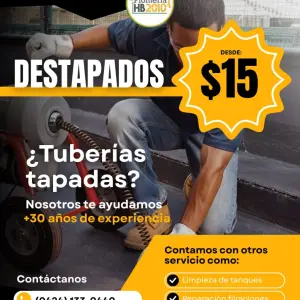 Destapados de Tuberías