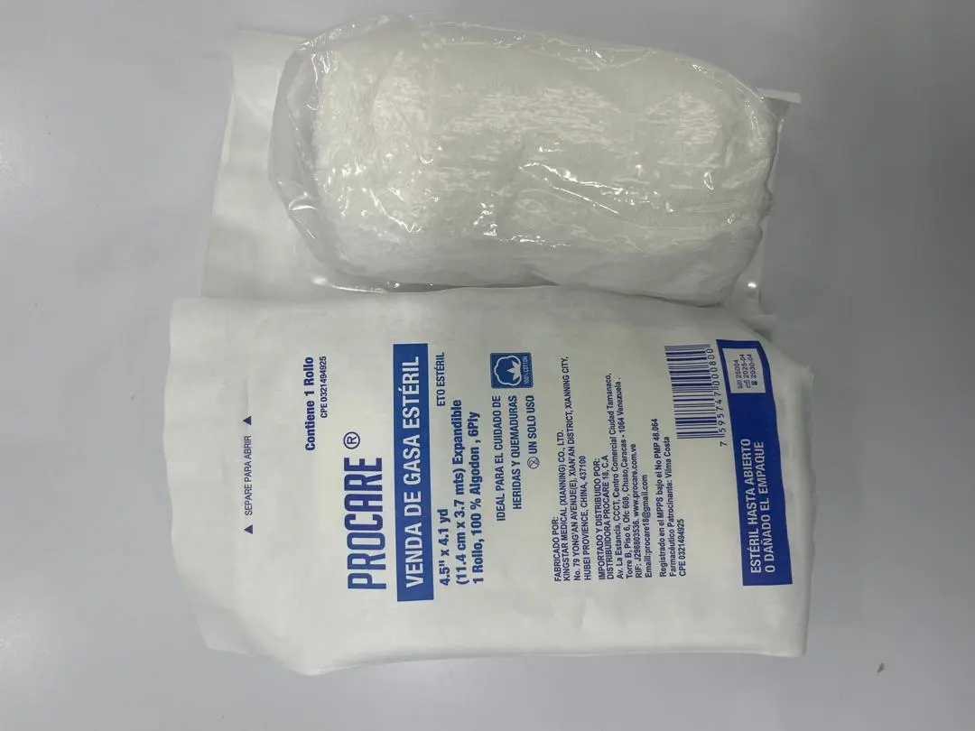 Rollo de Quemado  (Venda de Gasa )