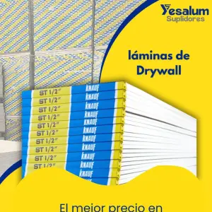 Láminas de Drywall
